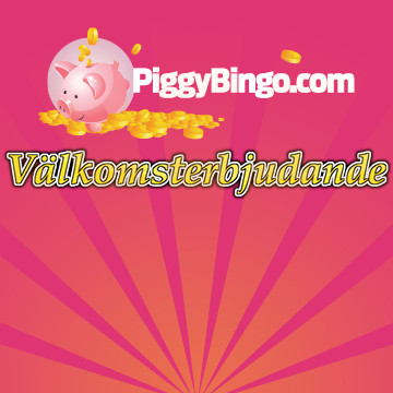 Erbjudande PiggyBingo